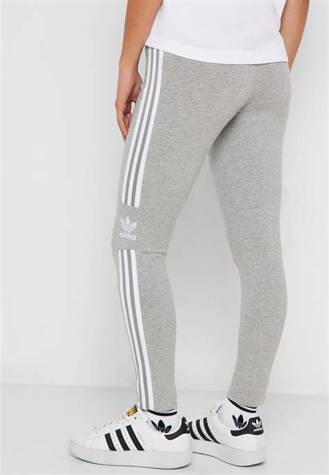 adidas originals adicolor leggings with double trefoil logo|adidas trefoil leggings grey.